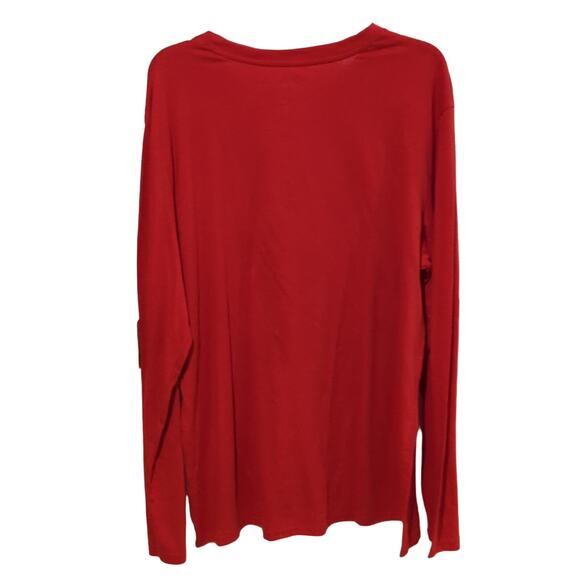 Jammies for Families Santa Coming Soon Top, NWT, L - Picture 3 of 4